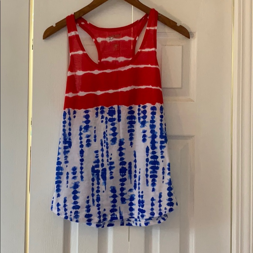 Racer back tank top